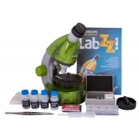 Mikroskop Levenhuk LabZZ M101 Lime\Limetka 40x-640x