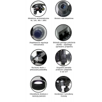 Mikroskop DeltaOptical Genetic Pro Trino 40x-1000x + baterie
