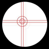 Okulár Omegon Illuminated crosshair, Plössl 9mm 50° 1,25″