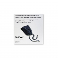 Zvětšovací sklo (lupa) Carson Metal LinenTest 5x (30mm)