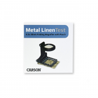 Zvětšovací sklo Carson Metal LinenTest 6,5x (20mm)
