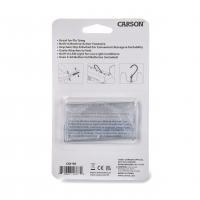 Zvětšovací sklo Carson Fish’n Grip Pro™ 4.5x LED Lighted Magnifier with Reverse Action Tweezers, Magnetic Hook Cleaner & Line Cutter