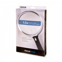 Zvětšovací sklo Carson LED Lighted 1.5x Power 5” Oversized Handheld Magnifier