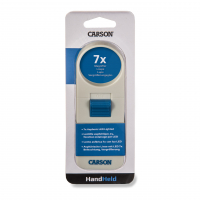 Zvětšovací sklo Carson Illuminated Handheld 7x Power 1.5″ Aspheric LED Lighted Magnifier
